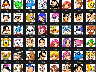 QQ经典怀旧头像高清合集 【 127款 】